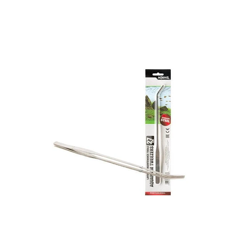 AquaEl Pincet buet 27 cm (Aquarium tweezers)
